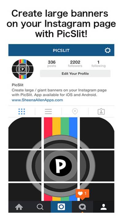 PicSlit&nbsp; - Turn up your Instagram photos with this app that lets you add grids and banners to your pics. It also can turn them into puzzles. Get your images to stand out!(Photo: Sheena Allen Apps)