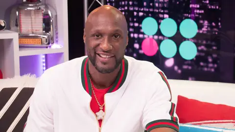 LOS ANGELES, CALIFORNIA - SEPTEMBER 11: (EXCLUSIVE COVERAGE) Lamar Odom visits the Young Hollywood Studio on September 11, 2019 in Los Angeles, California. (Photo by Mary Clavering/Young Hollywood/Getty Images)