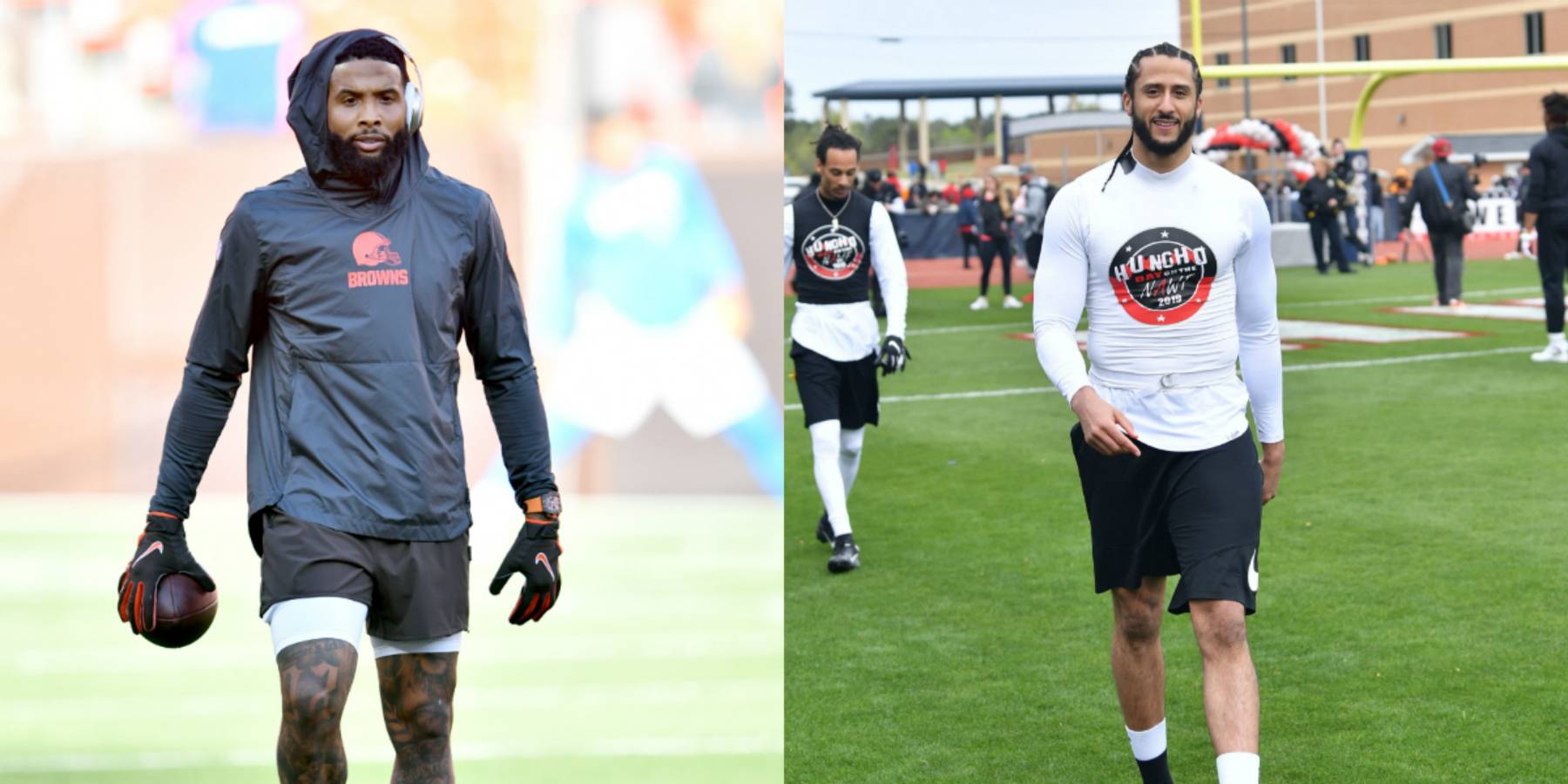 Watch: Odell Beckham Jr. works out with Colin Kaepernick