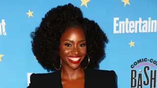 Teyonah Parris  at the Entertainment Weekly Comic-Con Celebration at Float at Hard Rock Hotel San Diego on July 20, 2019.