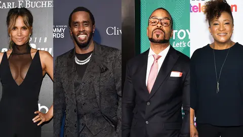 (Photos from left: Dimitrios Kambouris/Getty Images, Gregg DeGuire/Getty Images for The Recording Academy, Leon Bennett/Getty Images for BET, Rodin Eckenroth/Getty Images)