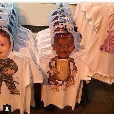 Picture of Black Boy in Monkey Tee Causes Outrage - Just Add a Kidd clothing is under fire for a pairing a picture of a Black child with one of their tee-shirts that have a monkey design. The company released a statement following the uproar stating the ?inappropriate picture? was not ?authorized, condoned or tolerated by our company.?(Photo: Erykah Badon't via Twitter)