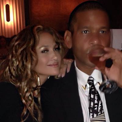 Jennifer Lopez, @jlo - After years of working with someone, sometimes they become your best friend, which is the case with J. Lo and Benny Medina.  &quot;To life!! #lastnightinParis #bennymedina #soulmate #4eva&quot; (Photo: Jennifer Lopez via Instagram)