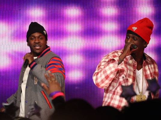 The Clipse - The Thornton brothers received a nod for Best Group.