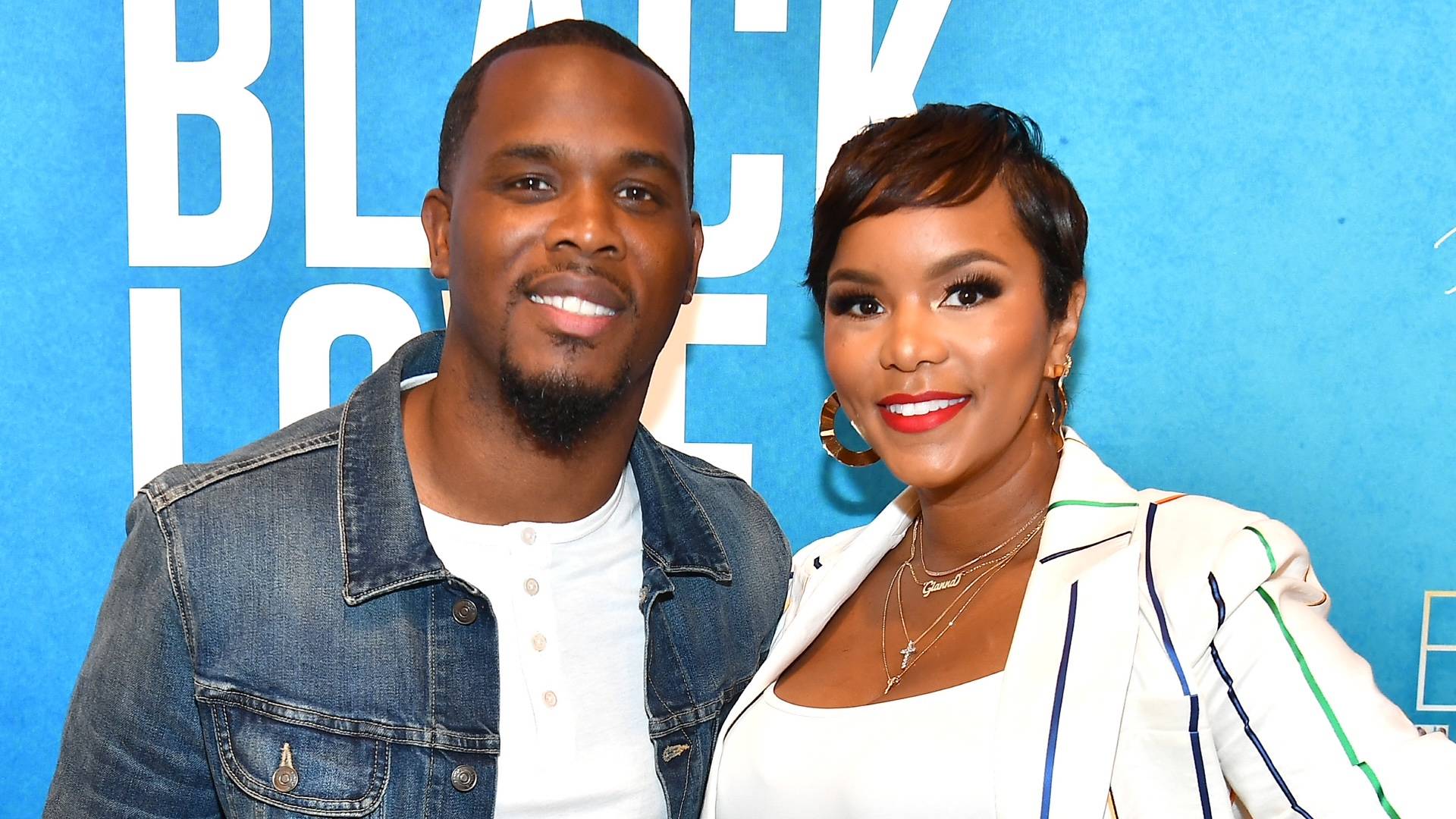 LeToya Luckett and Tommicus Walker on BET Buzz 2021.
