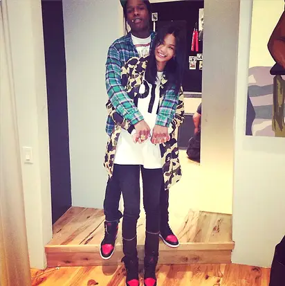 Check Da Pose - Image 8 from Chanel Iman and A$AP Rocky: See the Couple's  Cutest Moments