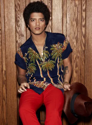 Bruno Mars - The Hawaii native is known for burning up the dance floor with his signature brand of jukebox pop. We think we’d be OK with being locked out of heaven if it meant spending eternity with him.  (Photo: Atlantic Records)
