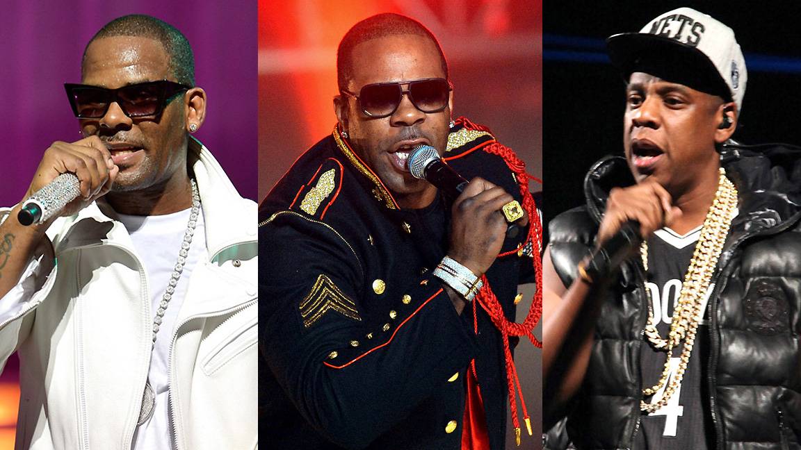 Jay-Z, R. Kelly, Busta Rhymes