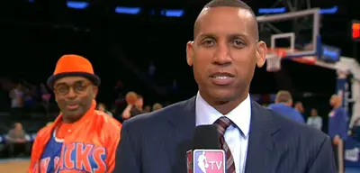 Reggie Miller - In this 1995 stunt, Miller apparently shot a throat/crotch grab aimed at Spike Lee. Miller had just scored eight points, beating the New York Knicks. Thus the beef cake brigade began.Later, Miller expressed his gratitude for Lee after taping a movie, saying &quot;I consider you a [pause] good friend. Thank you very much for your participation in this movie. Next time, drinks are on you.&quot; (Photo: Courtesy NBA TV)