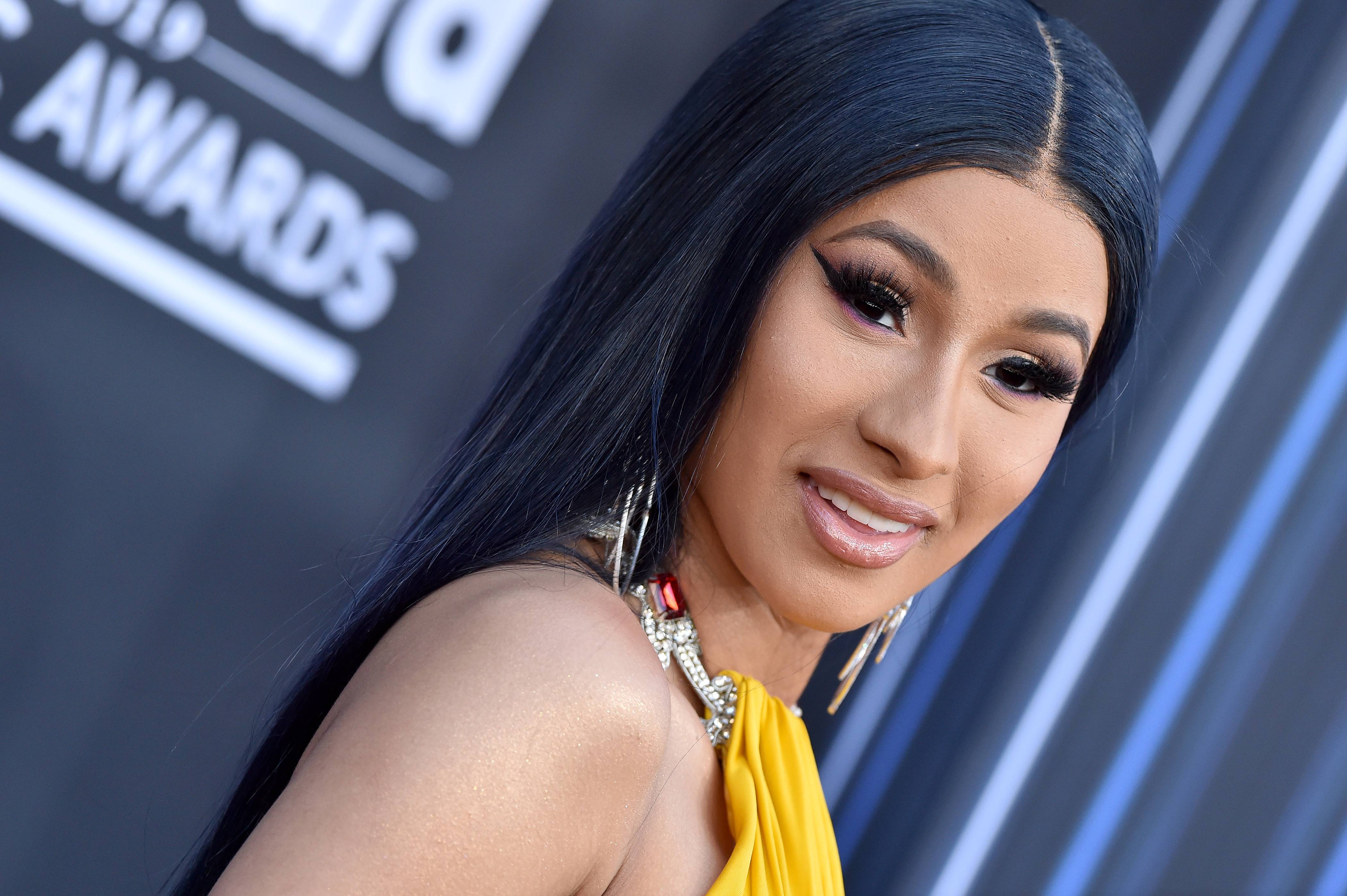LAS VEGAS, NEVADA - MAY 01: Cardi B attends the 2019 Billboard Music Awards at MGM Grand Garden Arena on May 01, 2019 in Las Vegas, Nevada. (Photo by Axelle/Bauer-Griffin/FilmMagic)