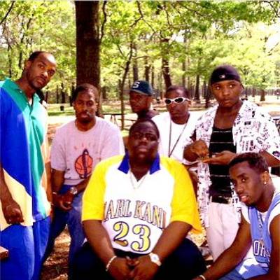 Diddy @iamdiddy - Diddy takes it way back with this old school snapshot of his crew with the&nbsp;Notorious B.I.G.&nbsp;(Photo: Instagram via Diddy)