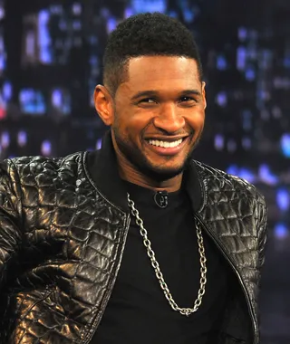 Usher explaining his sense of humor:&nbsp; - &quot;I'm like Black Larry David. I'm kind of misunderstood. I curb your enthusiasm.&quot;  (Photo: Theo Wargo/Getty Images)