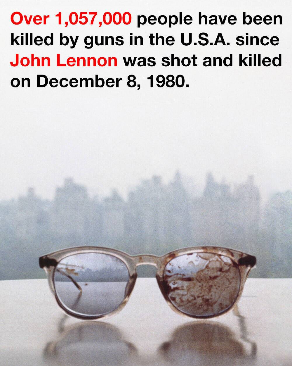 Obama Retweets Photo of John Lennon’s Bloody Glasses