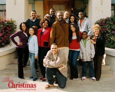 This Christmas - Nothing like family to bring criminals into your home, fight and celebrate Christmas all in the same day. Yeah, this happened in this Black family flick starring Chris Brown, Regina King and Loretta Devine.(Photo: Facilitator Films)