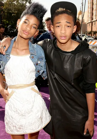 Beauty and Brains - Singer/actress Willow Smith and her brother actor/rapper Jaden Smith are obviously cooler than you at Nickelodeon's 26th Annual Kids' Choice Awards, held at USC Galen Center in Los Angeles. (Photo: Christopher Polk/Getty Images for KCA)
