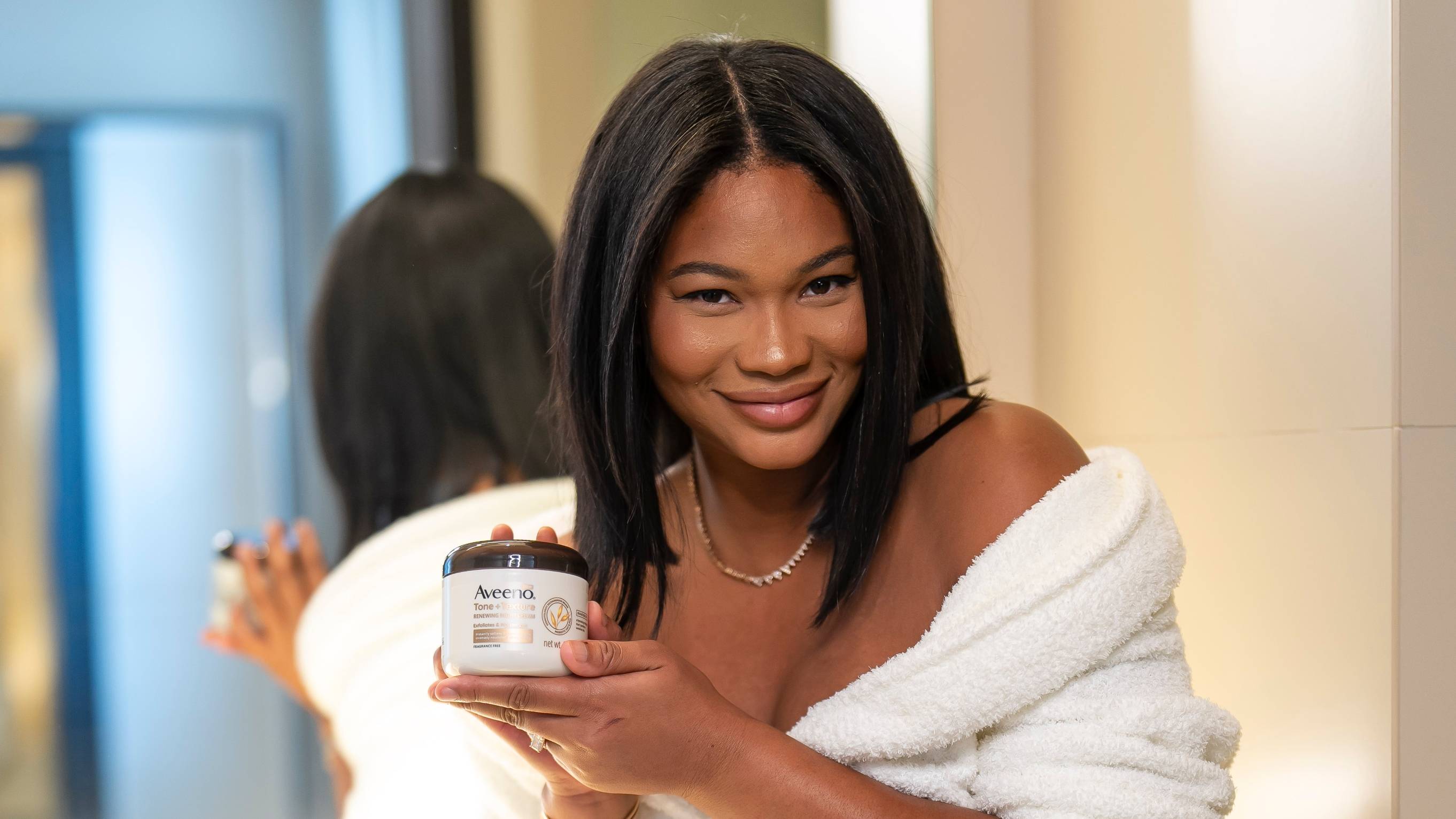 Chanel Iman on Skin Health for Black Women with Aveeno and Health