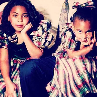 Solange @saintrecords - After a week in the spotlight that they probably want to forget, Solange posted this adorable Throwback Thursday picture of herself and Beyoncé when they were kids, probably flexin' in Texas. As always, the Knowles sisters let the world know that family always comes first.   (Photo: Instagram via Solange)