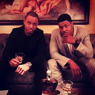 Terrence J @iamterrencej - BET alum Terrence J and Pooch Hall were all about the &quot;Crown Life&quot; this week while on their grown and sexy tip.&nbsp;   (Photo: Instagram via Terrence J)