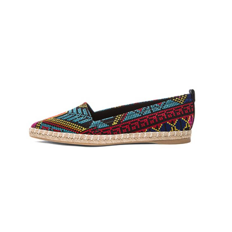 Nicholas Kirkwood Mexican Embroidered Twill Espadrilles 