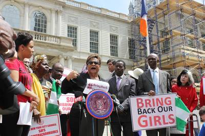 Empowering Girls - Harlem Councilwoman Inez Dickens also delivered a passionate message, emphasizing the critical need for the empowerment of young girls abroad and locally.(Photo: Patrice Peck/BET)