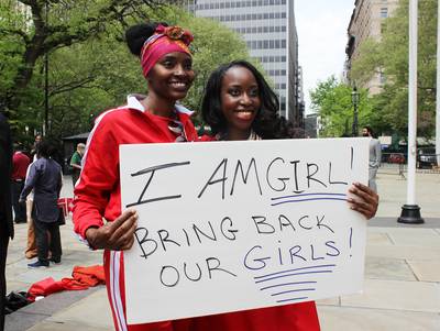 A Safe Return - &quot;We stand in solidarity as a legislative body, calling for the safe return of these young ladies, who were sent to school to create a better life for themselves and their families, not to become slaves for domestic or sexual purposes,” said Councilwoman Cumbo.(Photo: Patrice Peck/BET)