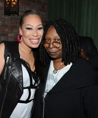 A Happy Mother's Day - Whoopi Goldberg celebrates her daughter Alex Martin's &quot;40 and Fly&quot; birthday at the Bowery Hotel in New York City.   (Photo: Ilya S. Savenok/Getty Images)