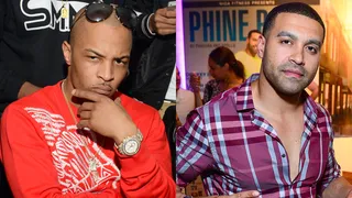 T.I. on confronting Apollo Nida about comparing his informant agreement to the one in T.I.’s case: - “I don’t have no slandering. If you’re going to tell the truth on me that’s fine. Anybody got something to say about me, make sure it’s the truth. If it ain’t the truth, just be ready to see me.”  (Photos from left: Prince Williams/FilmMagic, Paras Griffin/Getty Images)