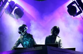 Best Group: Daft Punk - The French duo Daft Punk conquered the world this year with some help from Pharrell Williams and Nile Rodgers. Thanks to the global success of their album Random Access Memories,&nbsp;the EDM stars earned their first BET Awards nomination.(Photo: Karl Walter/Getty Images)