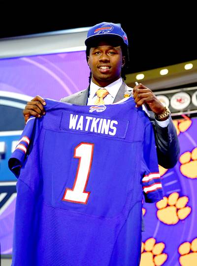 Sammy Watkins - Song: &quot;Look What You've Done&quot; – DrakeLooks like the NFL has went and drafted a beast on the field, as Sammy Watkins will take his golden hands to Buffalo. &quot;Is this s--t real? Should I pinch you?&quot;&nbsp;Drake&nbsp;asks in this song pick.(Photo: Elsa/Getty Images)