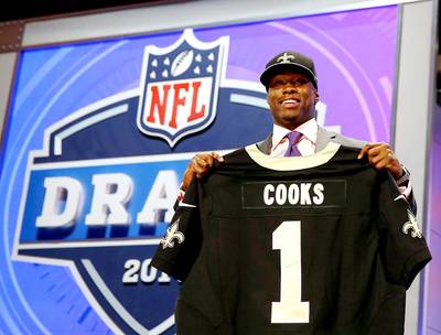 Brandin Cooks - Song: &quot;Everythang&quot; – Young JeezyThe world has opened up for wide receiver&nbsp;Brandin Crooks, who just signed with the New Orleans Saints. He used this&nbsp;Jeezy&nbsp;song to show that &quot;everythang&quot; is in his grasp now.(Photo: Elsa/Getty Images)