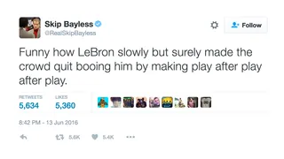 Skip Bayless - @RealSkipBayless(Photo: Skip Bayless via Twitter)