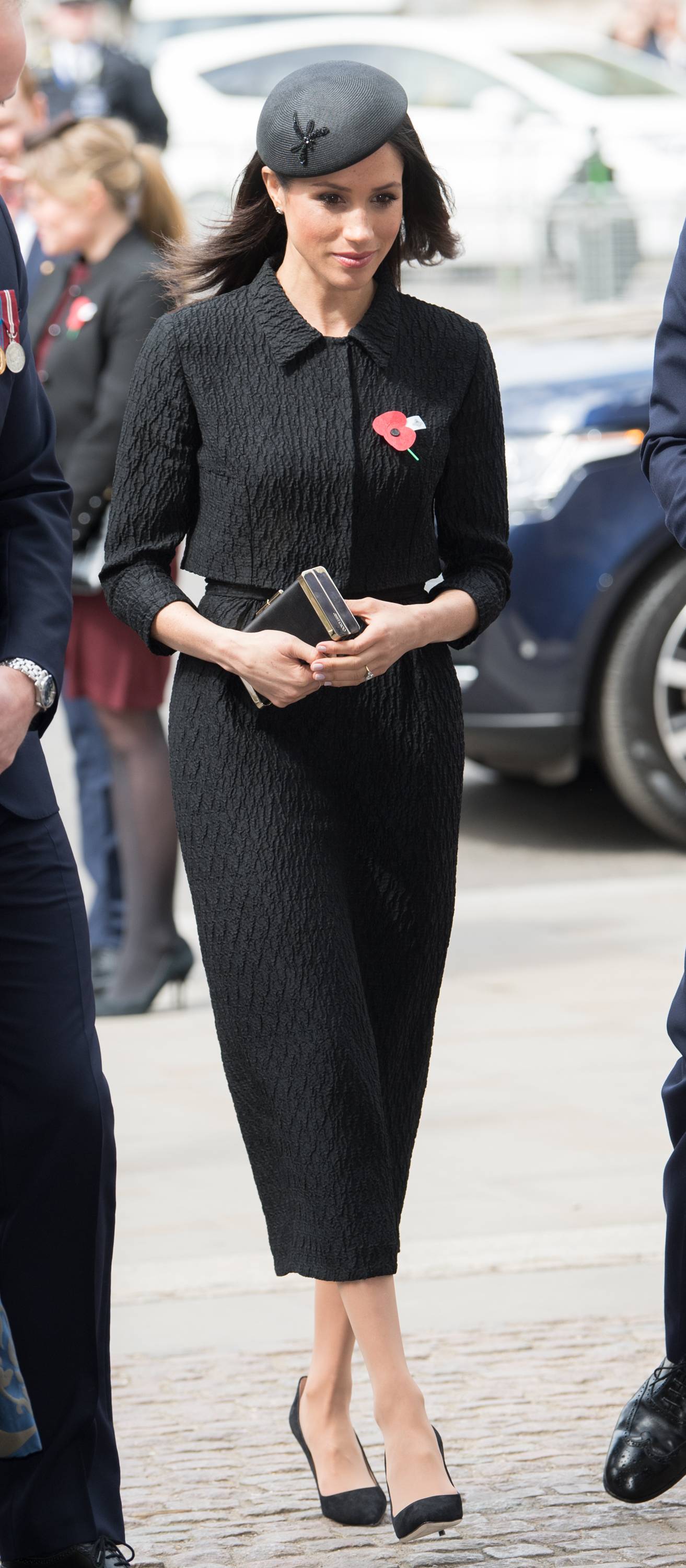 Royal Blue Markle Sparkles - Image 9 from Duchess Meghan Markle Stuns In  Full Victoria Beckham Look As Her Due Date Approaches