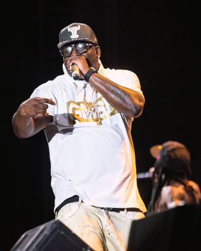 Turk On Fire - Turk burned down the block with his raw and uncut flows and the crowd went wild when he and&nbsp;Weezy tag teamed once again on &quot;I Need a Hot Girl.&quot;(Photo: Erika Goldring/Getty Images)