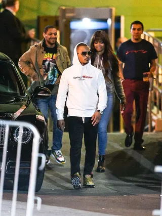T.I. Harris - T.I. arrives in a casual look to Diana Ross' birthday party. (Photo:&nbsp;PG/Bauer-Griffin/GC Images)