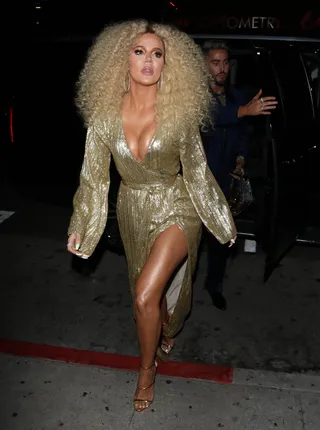 Khloé Kardashian - Khloé Kardashian arrives at Diana Ross' birthday party. (Photo: Hollywood To You/Star Max/GC Images)&nbsp;