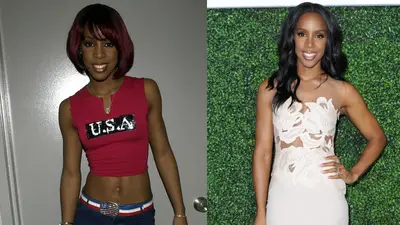 Kelly Rowland: It was only natural that this former Destiny's Child member would come into her own. No one can rock a look like Kelly Rowland. Plus, she fearlessly and proudly talked about her breast implant surgery in 2011. Talk that talk, Kelly! - (Photos from left: Kevin Mazur/WireImage, Joshua Blanchard/Getty Images for Think Common Music, Inc)&nbsp;