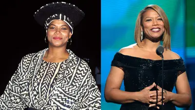 Queen Latifah: This transformation has been fun to watch over the years. From music star to TV star to movie star to talk show host, Queen Latifah has changed it up. We ain't mad. - (Photos from left: Jeff Kravitz/FilmMagic, Inc, Kevork Djansezian/Getty Images)&nbsp;