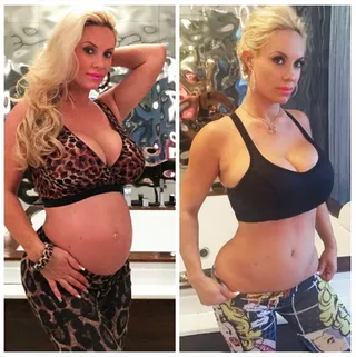 Coco @coco - "I was basically in shape before I got pregnant but during pregnancy I stopped my workout regimen at 4 months preggers and pretty much became a fruitarian after that lol."Coco fills us in on her post-baby body regimen only a week after her giving birth to her and Ice T's daughter, Chanel.(Photo: Coco via Instagram)