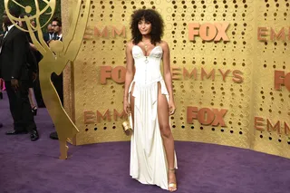 Indya Moore in Louis Vuitton - Indya Moore attends the 71st Emmy Awards. (Photo: David Crotty/Patrick McMullan via Getty Images)
