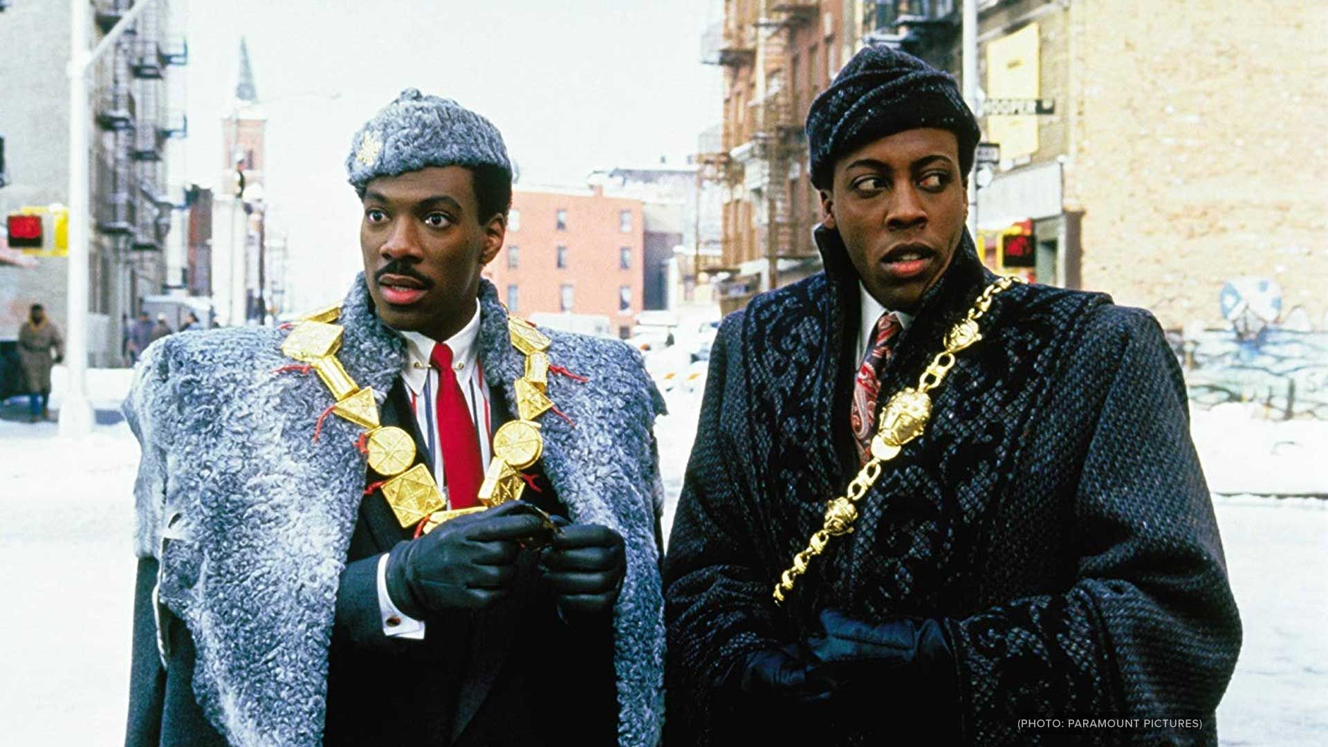 Eddie Murphy and Arsenio Hall on BET Breaks 2019.