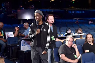 Interactive Host&nbsp; - If you thought Chris Rock's hosting was limited to only the stage, think again! Chris Rock will use the entire Nokia Theatre to rock the house.&nbsp;(Photo: Kevin Winter/Getty Images)