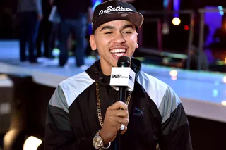 Hello BET.com! - Music Matters artist Adrian Marcel interviews with BET.com during rehearsals.(Photo: Kevin Winter/Getty Images)