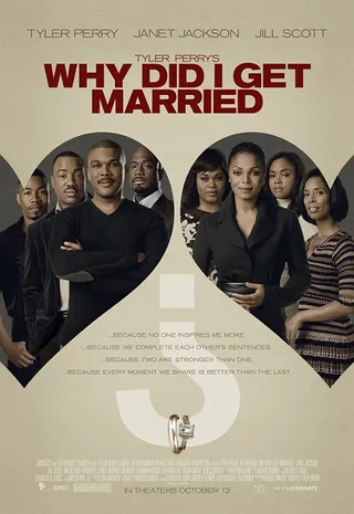 Why Did I Get Married?, Tuesday at 7P/6C - Janet Jackson&nbsp;diagnoses her friends' reasons for love. Encore presentation on Wednesday at 2P/1C.View other Black love films here.(Photo: Lionsgate)