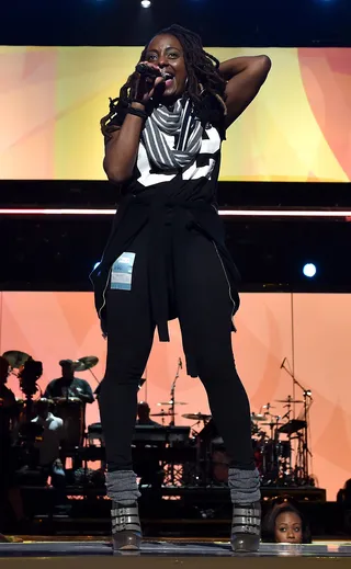 Meet Ledisi on Stage - Ledisi always makes performing live look and sound effortless and her rehearsal for the BET Awards was no exception.&nbsp;(Photo: Kevin Winter/Getty Images for BET)