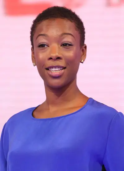 Orange Is the New Black's Samira Wiley on her interpretations of the Bible: - &quot;I feel like oftentimes in the church, people get caught up in literal translations of the Bible. But that's not the home I grew up in. I was taught that love is the most powerful thing. And being able to see that and see my parents on the forefront of that made such a big impact on my life.&quot;(Photo: Bennett Raglin/BET/Getty Images for BET)