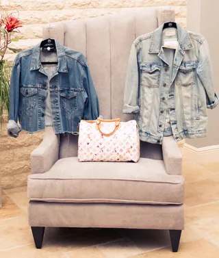 Udonis and Faith's matching jackets.&nbsp; - (Photo: Jake Rosenberg / The Coveteur)