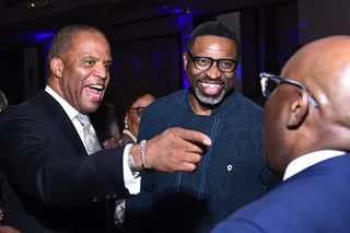 NAACP president Derrick Johnson and guests. - &nbsp;(Photo: Gip III/Courtesy of the NAACP)