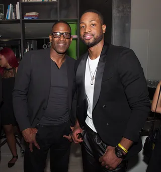 Dwyane Wade - The Miami Heat baller makes it a family affair hanging with father Dwyane Wade Sr. at the Haute Living and the Webster event hosted by D-Wade and footwear designer Alejandro Ingelmo.&nbsp; (Photo: Bobby Metelus/Getty Images)