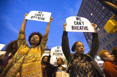 #BlackLivesMatter - It seems that everywhere we turn, we see blatant miscarriages of justice when it comes to the devaluation of Black lives. From Freddie Gray to&nbsp;Eric Garner to Michael Brown to Marissa Alexander, it’s clear that the justice system doesn’t work in our favor — and this all can have a toll on our mental health. Here are some tips to cope. — Kellee Terrell(Photo: AP Photo/David Goldman)
