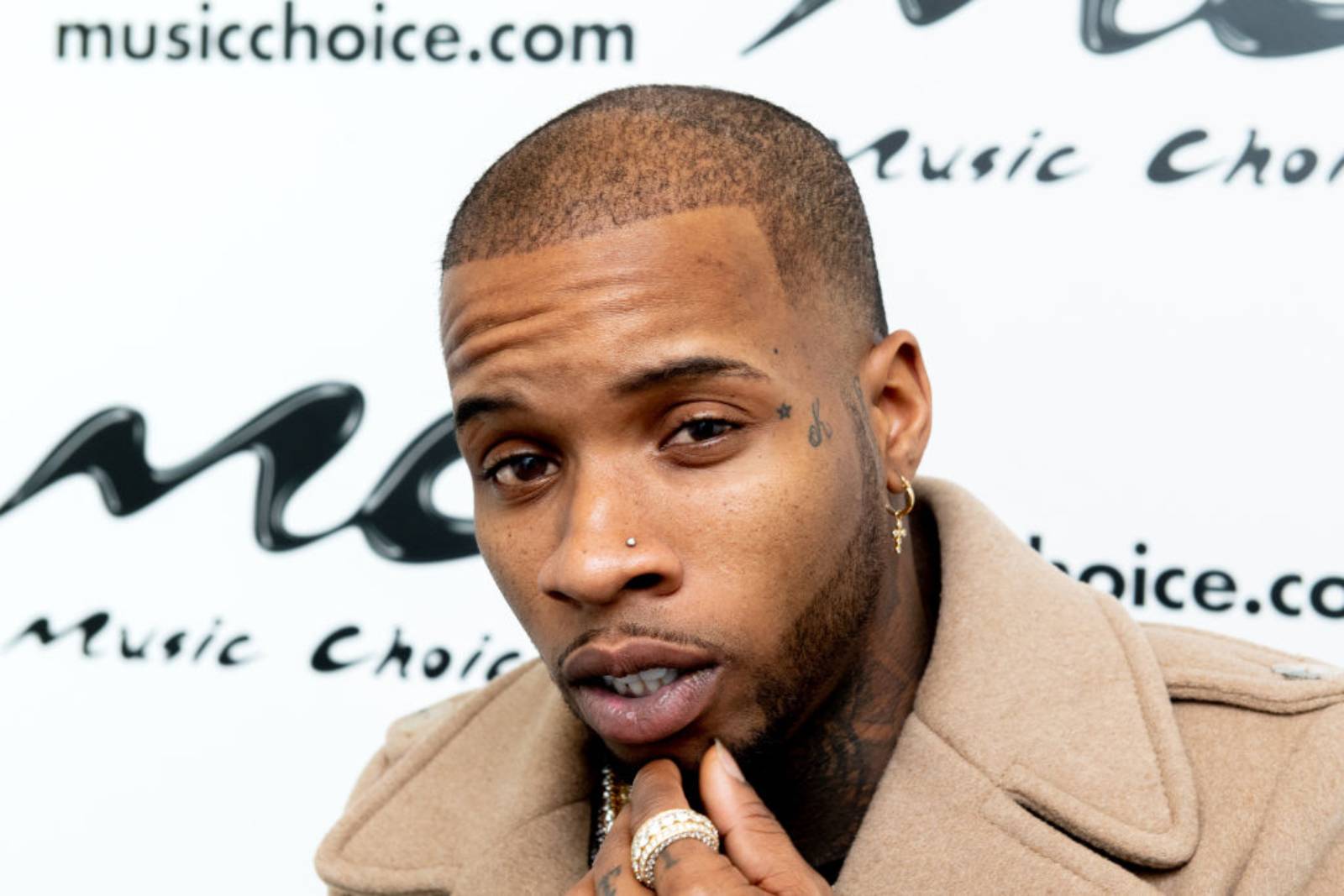 Tory Lanez visits Music Choice on December 13, 2018 in New York City. (Photo by Roy Rochlin/Getty Images)